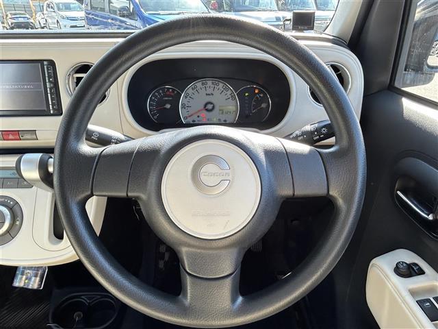 ミラココア ココアプラスX 純正ナビ TV BT DVD バックカメラ ETC 純正フロアマット ルーフレール 社外15インチAW(4枚目)