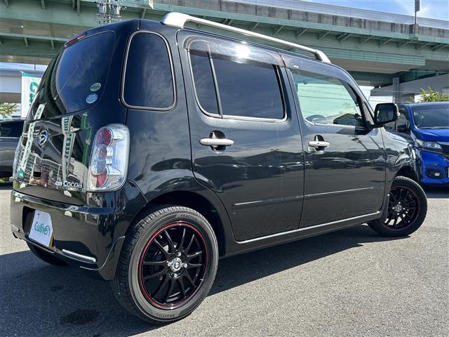 ミラココア ココアプラスX 純正ナビ TV BT DVD バックカメラ ETC 純正フロアマット ルーフレール 社外15インチAW(30枚目)