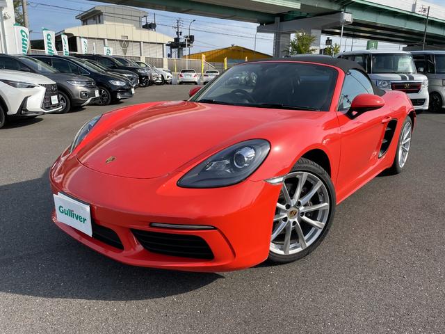 718ボクスター 718ボクスター スポーツクロノパッケージ 純正ナビ BT バックカメラ 純正19インチAW ETC ハーフレザーシート 前席シートヒーター 純正フロアマット(55枚目)