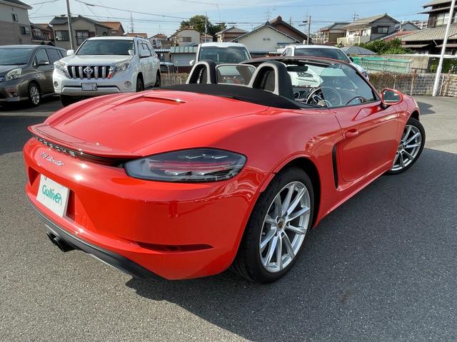 718ボクスター 718ボクスター スポーツクロノパッケージ 純正ナビ BT バックカメラ 純正19インチAW ETC ハーフレザーシート 前席シートヒーター 純正フロアマット(56枚目)