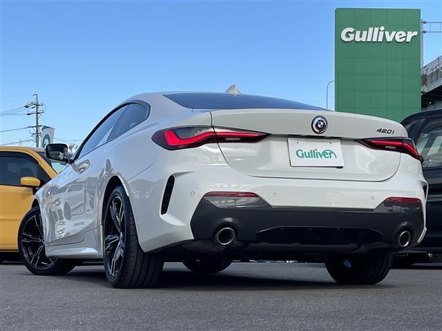 ４シリーズ ４２０ｉクーペ　Ｍスポーツ　インテリジェントセーフティ　ＢＳＭ　レーダークルコン　純正ナビ　バックカメラ　ＥＴＣ　純正１８インチＡＷ　レザーシート　パワーシート　シートヒーター　ＬＥＤヘッドライト（40枚目）