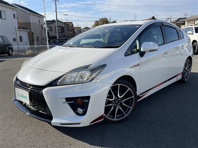 プリウス Ｓツーリングセレクション・Ｇ’ｓ　Ｇｚ　純正ＳＤナビ　Ｆ・Ｂカメラ　ＤＴＶ　ＢＴ　ＣＤ／ＤＶＤ　純正Ｆドラレコ　Ｇｚ専用　フロアマット・シート・外装ステッカー　プッシュスタート　ＥＴＣ　Ｇｚ純正１８インチＡＷ（37枚目）