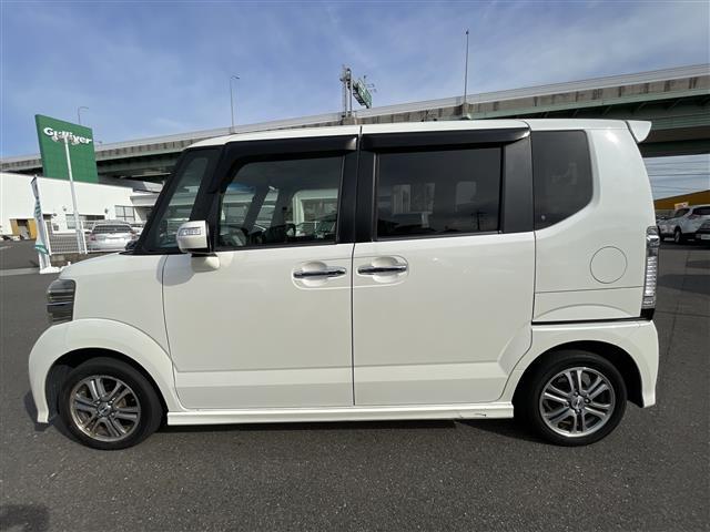 Ｎ－ＢＯＸカスタム Ｇ・Ｌパッケージ　社外ＳＤナビ　ＢＴ　ＤＴＶ　ＥＴＣ　左パワースライドドア　オートライト　ステアリングスイッチ　プッシュスタート　スマートキー　純正１４インチＡＷ（37枚目）