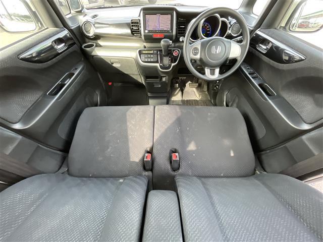 Ｎ－ＢＯＸカスタム Ｇ・Ｌパッケージ　社外ＳＤナビ　ＢＴ　ＤＴＶ　ＥＴＣ　左パワースライドドア　オートライト　ステアリングスイッチ　プッシュスタート　スマートキー　純正１４インチＡＷ（40枚目）