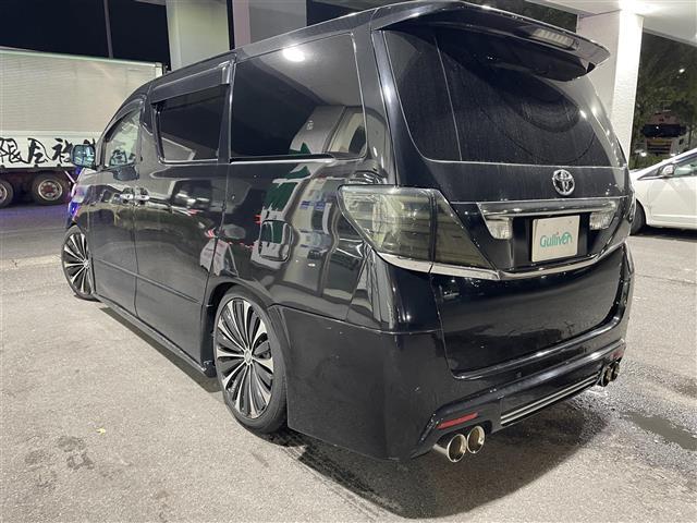 ヴェルファイア ２．４Ｚ　プラチナセレクションＩＩ　社外ＳＤナビ　Ｂカメラ　ＤＴＶ　ＣＤ／ＤＶＤ　ＵＳＢ　クリアランスソナー　ＥＴＣ　サンルーフ　ステアリングスイッチ　社外２０インチＡＷ　Ｆドラレコ（3枚目）