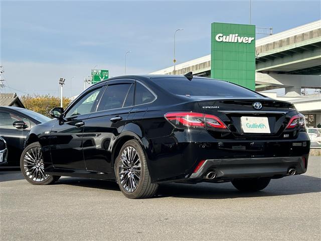クラウンハイブリッド G-エグゼクティブ サンルーフ デジタルインナーミラー 全方位カメラ ブラインドスポットモニター トヨタセーフティーセンス 純正SDナビ DTV BT CD/DVD AM/FM USB AUX ドラレコ(33枚目)