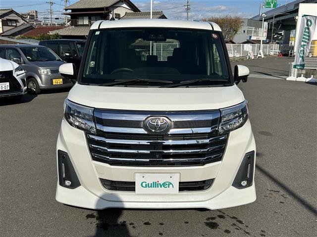 ルーミー カスタムG-T 両側パワースライドドア パノラミックビューモニター トヨタセーフティセンス レーダークルコン クリアランスソナー 社外ナビ フルセグTV BT 前席シートヒーター ビルトインETC 純正15インチAW(29枚目)