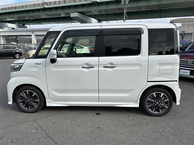 スペーシアカスタム ハイブリッドXS Panasonic Strada7インチナビ DTV BT DVD ビルトインETC 社外ドラレコ スズキセーフティサポート デュアルカメラブレーキサポート 車線逸脱警報機能 ハイビームアシスト(34枚目)