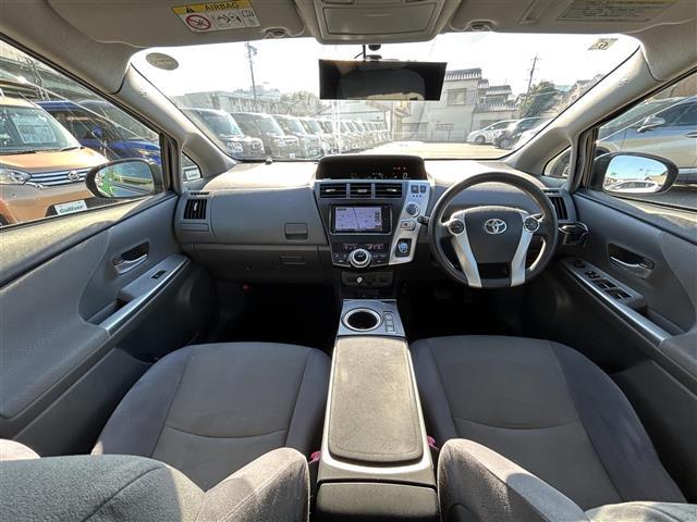 プリウスアルファ Ｓ　Ｌセレクション　ＫＥＮＷＯＯＤ７インチＳＤナビ　ＤＴＶ　ＢＴ　ＤＶＤ　ＦＭ　ＡＭ　バックカメラ　ビルトインＥＴＣ　ミラー型ドラレコ　ＬＥＤオートライト　ヘッドライトレベライザー　フォグランプ　スタッドレスタイヤ着用（42枚目）