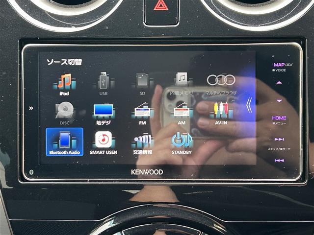 ノート Ｘ　ＤＩＧ－Ｓ　Ｖセレクション＋セーフティ　ワンオーナー／社外メモリナビ（ＭＤＶ－Ｍ８０７ＨＤＷ）／ＡＭ／ＦＭ／ＣＤ／ＤＶＤ／Ｂｌｕｅｔｏｏｔｈ／ＳＭＡＲＴ　ＵＳＥＮ／ｉＰｏｄ／ＵＳＢ／フルセグＴＶ／エマージェンシーブレーキ／レーンアシスト／（2枚目）