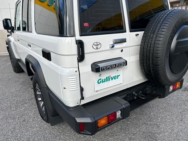 ランドクルーザー70 AX ワンオーナー/純正SDナビ/CD/DVD/FM・AM/Bluetooth/フルセグTV/バックカメラ/ETC2.0/ドライブレコーダー前後/プリクラッシュセーフティ/LDA/RSA/純正16AW/(64枚目)