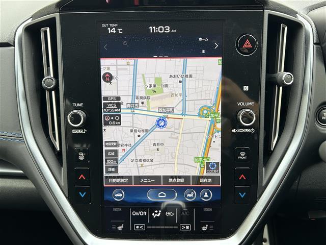 レヴォーグ ＧＴ－Ｈ　ＥＸ　ワンオーナー／純正１１．６インチナビ／ラジオ／ＵＳＢ／Ｂｌｕｅｔｏｏｔｈ／ＡｐｐｌｅＣａｒＰｌａｙ／Ａｎｄｒｏｉｄ　Ａｕｔｏ／ＡＵＸ／フルセグＴＶ／バック・フロント・サイドカメラ／ＥＴＣ２．０／（3枚目）