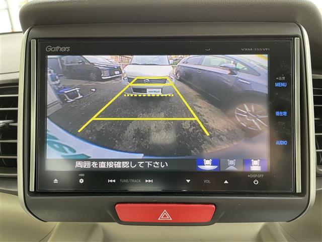Ｎ－ＢＯＸ Ｇ・ターボＬパッケージ　ワンオーナー　純正ＳＤナビ　フルセグＴＶ／ＣＤ／ＤＶＤ／Ｂｌｕｅｔｏｏｔｈ／ＡＭ・ＦＭ／ＵＳＢ　クルーズコントロール　ビルトインＥＴＣ　アイドリングストップ　横滑り防止装置　ステアリングスイッチ（2枚目）