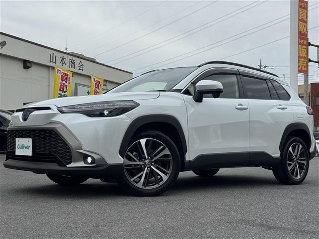 カローラクロス ハイブリッド Z ワンオーナー車 トヨタセーフティーセンス レーンキープ Aハイビーム 純正ナビ フルセグTV Bluetooth バックカメラ シートヒーター 前後ドラレコ コーナーセンサー 電動リアゲート LED(3枚目)