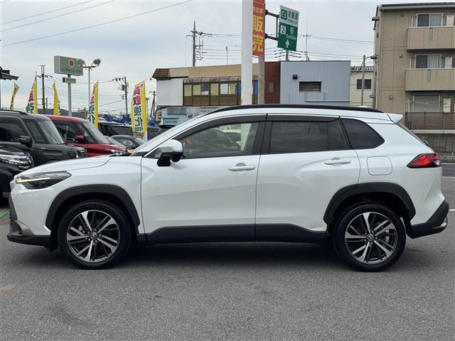 カローラクロス ハイブリッド Z ワンオーナー車 トヨタセーフティーセンス レーンキープ Aハイビーム 純正ナビ フルセグTV Bluetooth バックカメラ シートヒーター 前後ドラレコ コーナーセンサー 電動リアゲート LED(4枚目)