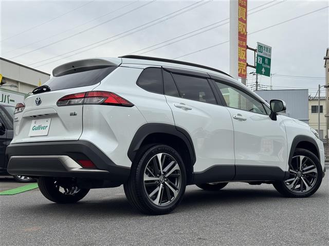 カローラクロス ハイブリッド Z ワンオーナー車 トヨタセーフティーセンス レーンキープ Aハイビーム 純正ナビ フルセグTV Bluetooth バックカメラ シートヒーター 前後ドラレコ コーナーセンサー 電動リアゲート LED(6枚目)