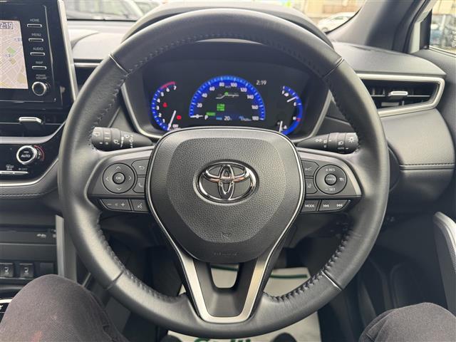 カローラクロス ハイブリッド Z ワンオーナー車 トヨタセーフティーセンス レーンキープ Aハイビーム 純正ナビ フルセグTV Bluetooth バックカメラ シートヒーター 前後ドラレコ コーナーセンサー 電動リアゲート LED(25枚目)