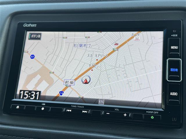 ヴェゼル ハイブリッドＺ・ホンダセンシング　ワンオーナー車　ホンダセンシング　衝突軽減ブレーキ　レーンキープ　レーダークルーズ　純正ナビ　フルセグＴＶ　Ｂｌｕｅｔｏｏｔｈ　バックカメラ　シートヒーター　前後ドラレコ　ＬＥＤライト　ＥＴＣ（13枚目）