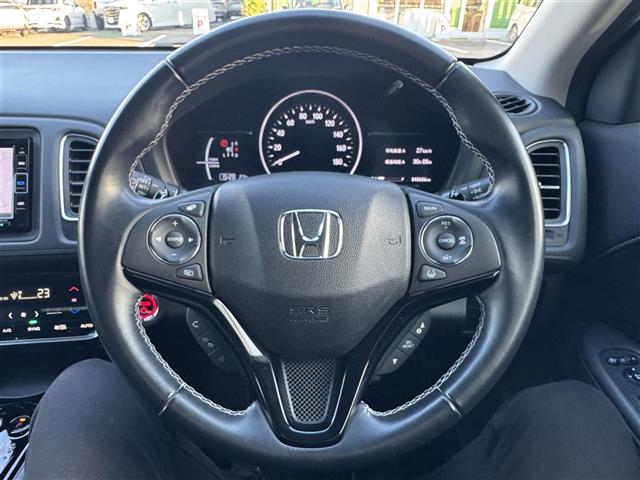 ヴェゼル ハイブリッドＺ・ホンダセンシング　ワンオーナー車　ホンダセンシング　衝突軽減ブレーキ　レーンキープ　レーダークルーズ　純正ナビ　フルセグＴＶ　Ｂｌｕｅｔｏｏｔｈ　バックカメラ　シートヒーター　前後ドラレコ　ＬＥＤライト　ＥＴＣ（23枚目）