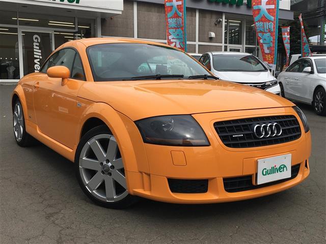 アウディ ｔｔクーペ３ ２クワトロ ｓラインの中古車 車体価格74 8万円 05 平成17 年式 走行8 6万キロ 車体色パパヤオレンジ 北海道札幌市西区八軒十条西１１ １ ３５ ガリバー新川インター店 株 ｉｄｏｍの在庫 グーネット中古車