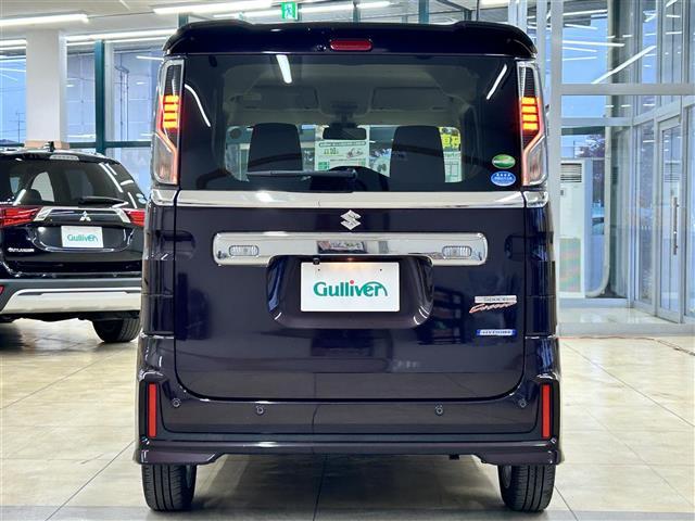 スペーシアカスタム ハイブリッドＧＳ　・ワンオーナー・４ＷＤ・社外ナビ／フルセグＴＶ／ＤＶＤ／ＣＤ／ＳＤ／ＢＴ・バックカメラ・左側パワースライドドア・衝突被害軽減ブレーキ・車線逸脱警報・パーキングセンサー・横滑り防止・アイドリングストップ（29枚目）