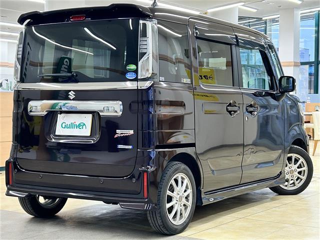 スペーシアカスタム ハイブリッドＧＳ　・ワンオーナー・４ＷＤ・社外ナビ／フルセグＴＶ／ＤＶＤ／ＣＤ／ＳＤ／ＢＴ・バックカメラ・左側パワースライドドア・衝突被害軽減ブレーキ・車線逸脱警報・パーキングセンサー・横滑り防止・アイドリングストップ（31枚目）