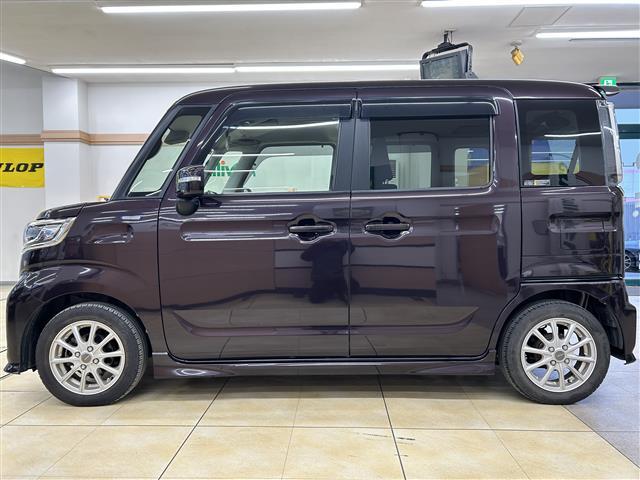 スペーシアカスタム ハイブリッドＧＳ　・ワンオーナー・４ＷＤ・社外ナビ／フルセグＴＶ／ＤＶＤ／ＣＤ／ＳＤ／ＢＴ・バックカメラ・左側パワースライドドア・衝突被害軽減ブレーキ・車線逸脱警報・パーキングセンサー・横滑り防止・アイドリングストップ（32枚目）