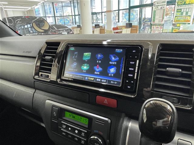 ハイエースバン スーパーGL ダーク プライムII 4WD/ディーゼルターボ/社外SDナビCD/DVD/AM/FM/BT/フルセグ/ALPINE10.1リアフリップダウンモニター/プリクラッシュセーフティ/レーンディパーチャーアラート(3枚目)