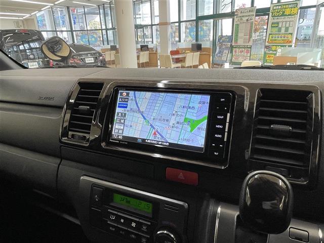 ハイエースバン スーパーGL ダーク プライムII 4WD/ディーゼルターボ/社外SDナビCD/DVD/AM/FM/BT/フルセグ/ALPINE10.1リアフリップダウンモニター/プリクラッシュセーフティ/レーンディパーチャーアラート(5枚目)