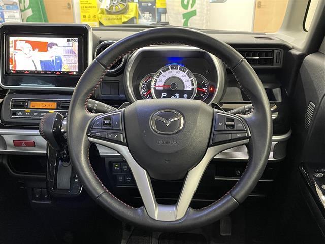 フレアワゴンカスタムスタイル ハイブリッドXT ・ワンオーナー・4WD・ターボ・純正ナビ/フルセグTV/DVD/CD/SD/BT・バックカメラ・ドライブレコーダー・純正エンジンスターター・両側パワースライドドア・クルーズコントロール・横滑り防止(3枚目)