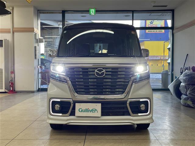 フレアワゴンカスタムスタイル ハイブリッドXT ・ワンオーナー・4WD・ターボ・純正ナビ/フルセグTV/DVD/CD/SD/BT・バックカメラ・ドライブレコーダー・純正エンジンスターター・両側パワースライドドア・クルーズコントロール・横滑り防止(28枚目)