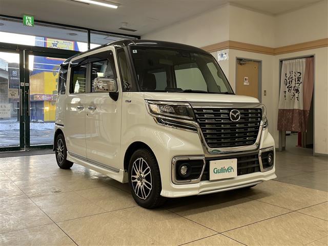 フレアワゴンカスタムスタイル ハイブリッドXT ・ワンオーナー・4WD・ターボ・純正ナビ/フルセグTV/DVD/CD/SD/BT・バックカメラ・ドライブレコーダー・純正エンジンスターター・両側パワースライドドア・クルーズコントロール・横滑り防止(31枚目)