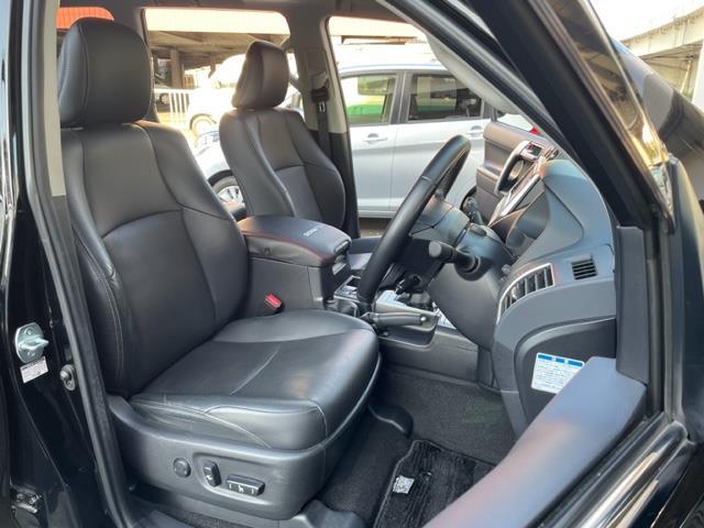 ランドクルーザープラド ＴＸ　Ｌパッケージ　ワンオーナー　モデリスタフロントスポイラー　純正ＳＤナビ　フルセグＴＶ／ＳＤ／ＣＤ／ＤＶＤ／ＳＤＲＥＣ／ＢＴ　バックカメラ　ムーンルーフ　ルーフレール　黒革シート　ビルトインＥＴＣ２．０（17枚目）