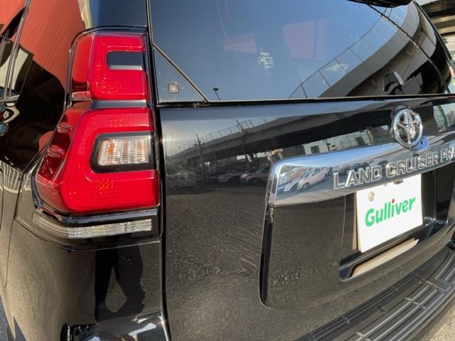 ランドクルーザープラド ＴＸ　Ｌパッケージ　ワンオーナー　モデリスタフロントスポイラー　純正ＳＤナビ　フルセグＴＶ／ＳＤ／ＣＤ／ＤＶＤ／ＳＤＲＥＣ／ＢＴ　バックカメラ　ムーンルーフ　ルーフレール　黒革シート　ビルトインＥＴＣ２．０（38枚目）