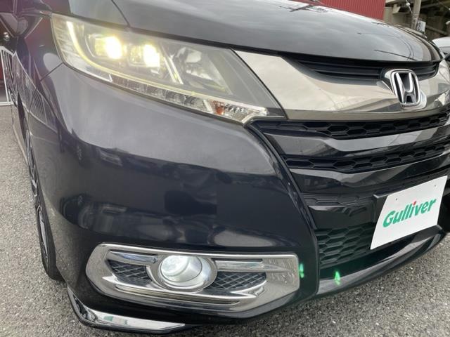 オデッセイ アブソルート・２０ｔｈアニバーサリー　純正インターナビ　ＤＴＶ／ラジオ／ＣＤ／ＤＶＤ／ＢＴ／ＵＳＢ×２／ＨＤＭＩ　バックカメラ　純正フリップダウンモニター【ＶＭ－１５５ＥＮ】　両側パワースライドドア　ビルトインＥＴＣ　ドライブレコーダー（35枚目）