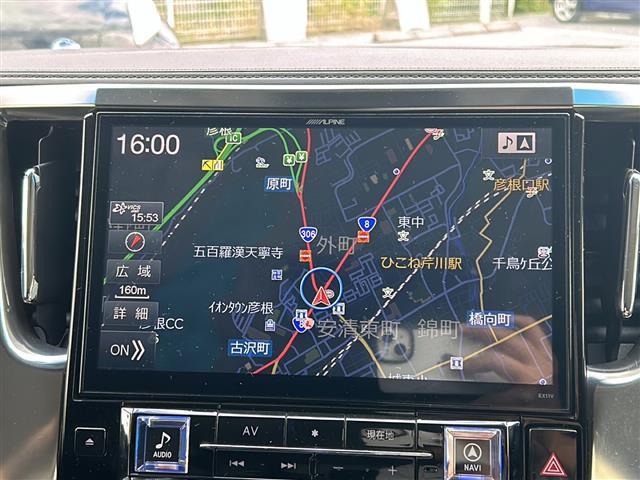 アルファード ２．５Ｓ　ＡＬＰＩＮＥナビ／フリップダウンモニター／バックカメラ／両側パワースライドドア／シートカバー／バックカメラ／クリアランスソナー／ドライブレコーダー／ＥＴＣ（5枚目）