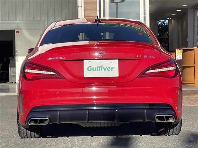 CLAクラス CLA45 4マチック パノラミックスライディングルーフAMGスカッフプレートBSM純正ドラレコメモリナビフルセグテレビバックカメラウィンカーミラープッシュスタートAMGブレーキパット前席パワーシート(メモリー機能付き)(4枚目)