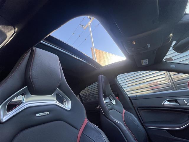 CLAクラス CLA45 4マチック パノラミックスライディングルーフAMGスカッフプレートBSM純正ドラレコメモリナビフルセグテレビバックカメラウィンカーミラープッシュスタートAMGブレーキパット前席パワーシート(メモリー機能付き)(25枚目)