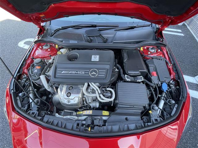 CLAクラス CLA45 4マチック パノラミックスライディングルーフAMGスカッフプレートBSM純正ドラレコメモリナビフルセグテレビバックカメラウィンカーミラープッシュスタートAMGブレーキパット前席パワーシート(メモリー機能付き)(39枚目)