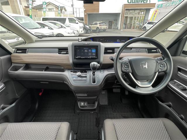 フリード Ｇ・ホンダセンシング　社外ナビ（Ｂｌｕｅｔｏｏｔｈ、ＣＤ、ＤＶＤ、フルセグＴＶ）／バックカメラ／ＥＴＣ／前ドラレコ／スペアキー／両側パワスラ／追従走行有クルコン／純正フロアマット／社外アルミ／ＬＥＤヘッド／ＵＳＢ入力端子（34枚目）