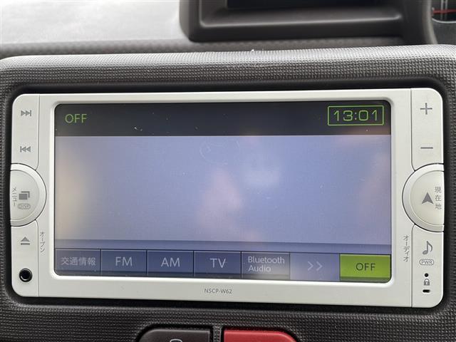 スペイド Ｖ　純正ＳＤナビ　ＮＳＣＰ－Ｗ６２　ＤＶＤ　ＣＤ　ＦＭ　ＡＭ　Ｂｌｕｅｔｏｏｔｈ　ワンセグテレビ　ＥＴＣ　盗難防止装置　ドアバイザー　電動格納ミラー　片側パワースライドドア（3枚目）