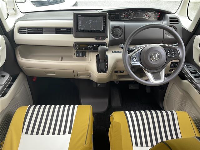 Ｎ－ＢＯＸ Ｇ・ＥＸホンダセンシング　純正メモリナビ（ＶＸＭ－１８４ＶＦｉ）・ＤＶＤ／ＣＤ／ＦＭ／ＡＭ／Ｂｌｕｅｔｏｏｔｈ・フルセグテレビ　ＥＴＣ　前後ドライブレコーダー　バックカメラ　衝突軽減ブレーキ　レーンキープアシスト（2枚目）