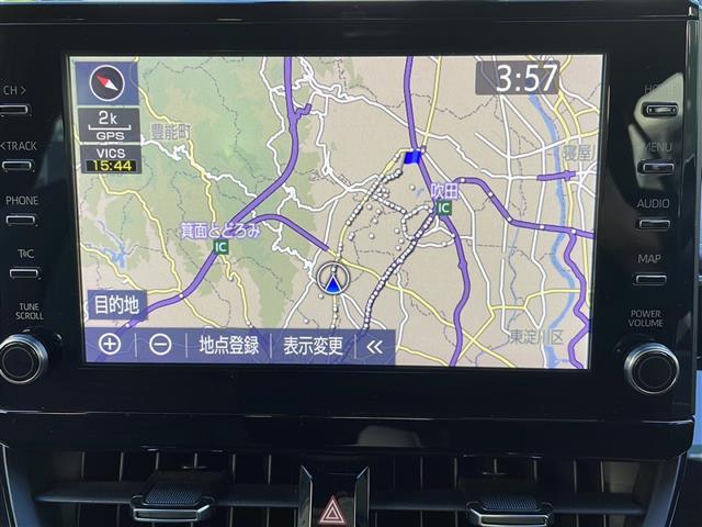 カローラ ハイブリッド　ダブルバイビー　ワンオーナー　純正メモリナビ　ＡＭ／ＦＭ／Ｂｌｕｅｔｏｏｔｈ　フルセグテレビ　モデリスタエアロ　バックカメラ　ビルトインＥＴＣ　前後ドライブレコーダー　レーダークルーズコントロール　衝突軽減ブレーキ（4枚目）