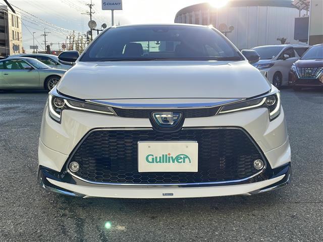 カローラ ハイブリッド　ダブルバイビー　ワンオーナー　純正メモリナビ　ＡＭ／ＦＭ／Ｂｌｕｅｔｏｏｔｈ　フルセグテレビ　モデリスタエアロ　バックカメラ　ビルトインＥＴＣ　前後ドライブレコーダー　レーダークルーズコントロール　衝突軽減ブレーキ（35枚目）