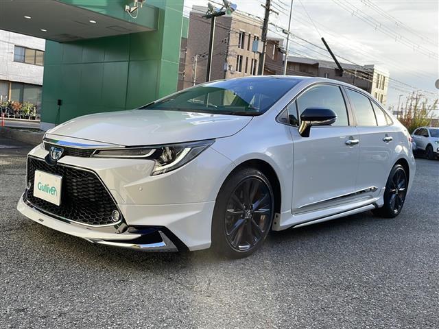 カローラ ハイブリッド　ダブルバイビー　ワンオーナー　純正メモリナビ　ＡＭ／ＦＭ／Ｂｌｕｅｔｏｏｔｈ　フルセグテレビ　モデリスタエアロ　バックカメラ　ビルトインＥＴＣ　前後ドライブレコーダー　レーダークルーズコントロール　衝突軽減ブレーキ（36枚目）