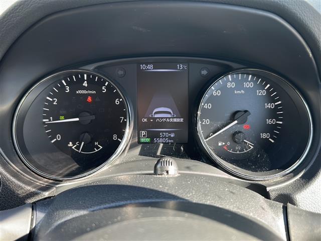 エクストレイル ２０Ｘｉ　Ｖセレクション　ワンオーナー　純正ナビ　フルセグテレビ　ＢＴオーディオ　ＣＤ／ＤＶＤ　全方位カメラ　前席パワーシート　全席シートヒーター　パワーバックドア　ＥＴＣ　ＬＥＤヘッドライト　純正１８インチＡＷ　スペアキー（9枚目）