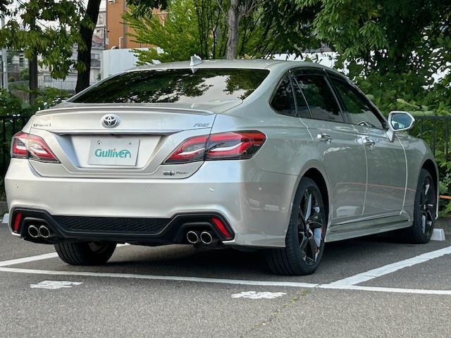 クラウンハイブリッド ＲＳ　Ｆｏｕｒ　リミテッド　４ＷＤ／純正ナビ／トヨタセーフティセンス／前後コーナーセンサー／ブラインドスポットモニター／ＭＴモード付きＡＴ／サンルーフ／１００Ｖ充電／ハンドルヒーター／エアーシート／ヒートシーター／フォグランプ（40枚目）