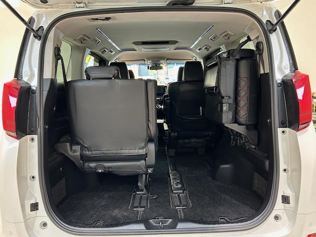 アルファード 2.5S Aパッケージ ワンオーナー/4WD/トヨタセーフティセンス/プリクラッシュセーフティ/レーダークルーズコントロール/レーントレーシングアシスト/オートマチックハイビーム/ロードサインアシスト/純正ナビ/後席モニター(51枚目)