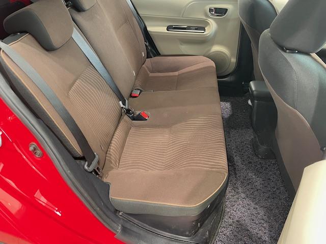 アクア G 純正ナビ/Bluetooth/CD/DVD/フルセグTV/AM/FM/ETC/バックカメラ/シートヒーター/ECOモード/EVモード/革巻きステアリング/ステアリングスイッチ/オートライト(60枚目)