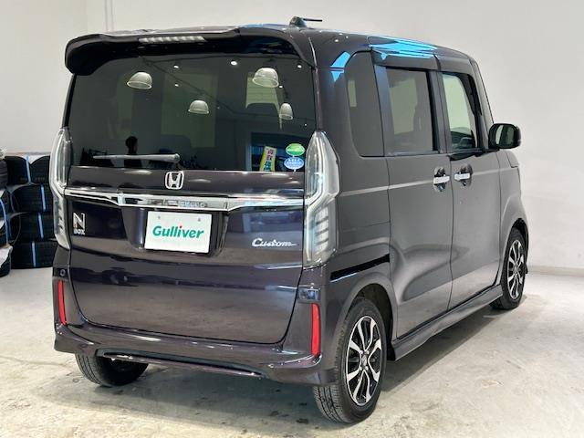 N-BOXカスタム G・Lホンダセンシング ホンダセンシング/社外ナビ/Bluetooth/フルセグTV/ビルドインETC/USB/バックカメラ/ECO/レーンキープアシスト/コーナーセンサー後/サンシェード/ドライブレコーダー/オートライト(40枚目)
